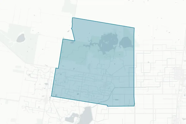 Lasara Independent School District — detail map