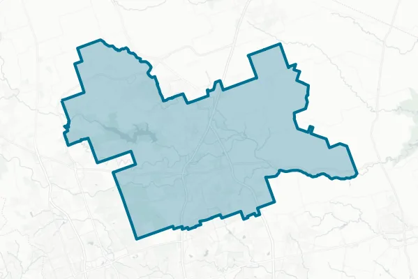 Georgetown Independent School District — detail map