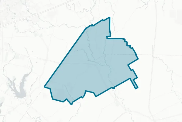 La Vernia Independent School District — detail map