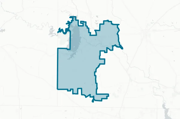 Bridgeport Independent School District — detail map