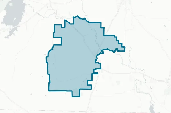 Paradise Independent School District — detail map