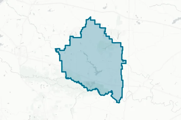 Hawkins Independent School District — detail map