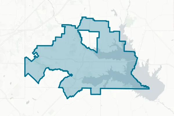 Quitman Independent School Disstrict — detail map