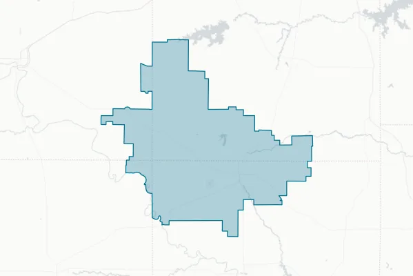 Olney Independent School District — detail map