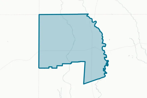 La Pryor Independent School District — detail map