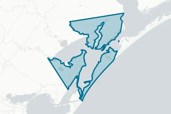 Aransas County — detail map