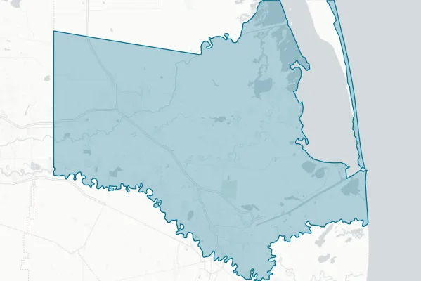 La Feria Irrigation District Cameron County Number 3 — detail map