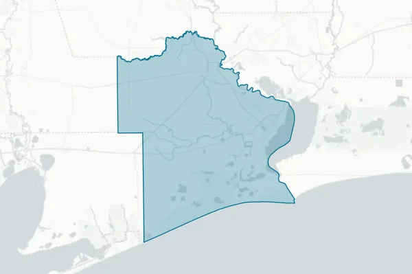 Port of Beaumont Navigation District of Jefferson County — detail map