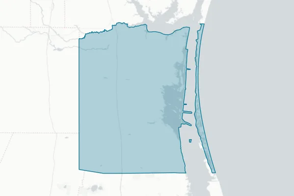 Kenedy County — detail map