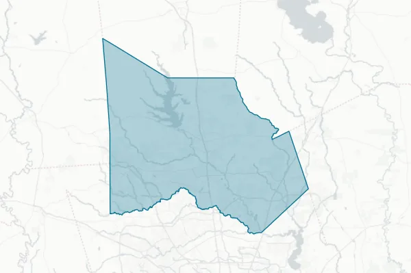 The Woodlands Township — detail map