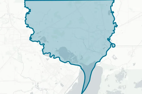 Orange County Navigation and Port District — detail map