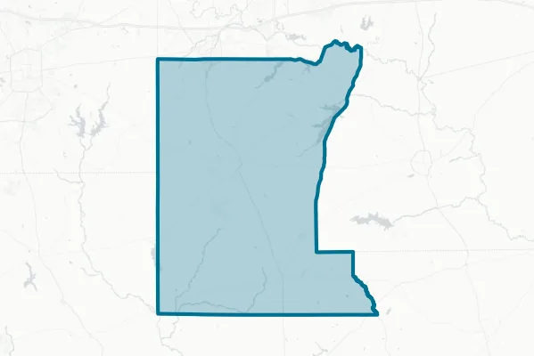 Rusk County — detail map