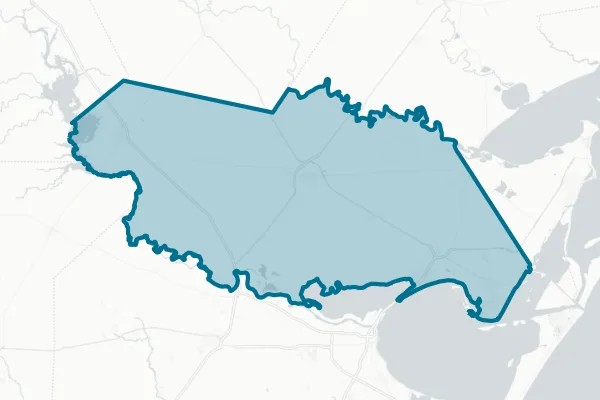 San Patricio County — detail map