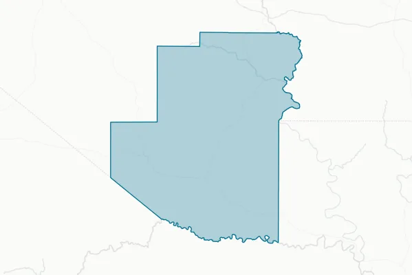 Terrell County — detail map