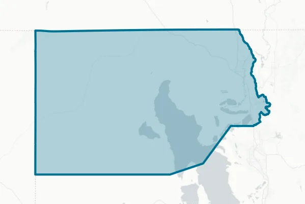 Box Elder County — detail map