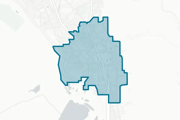 Farmington City Corporation — detail map