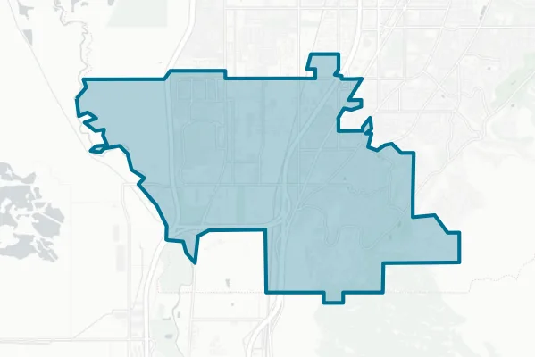North Salt Lake City Corp — detail map