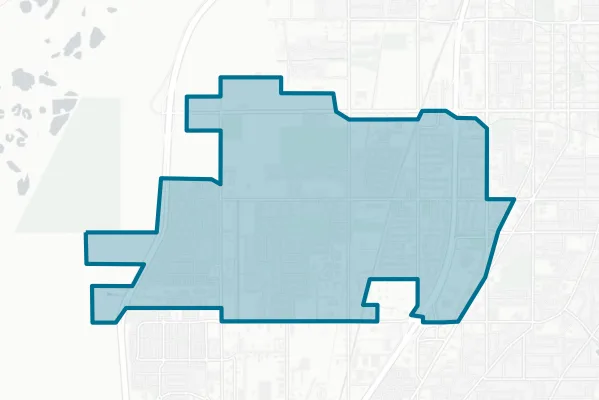 Woods Cross City — detail map