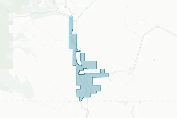 Cannonville Town — detail map