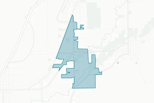 Central Valley Town — detail map