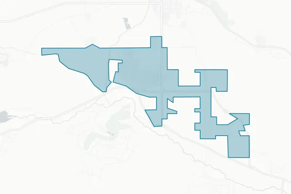 Francis City — detail map