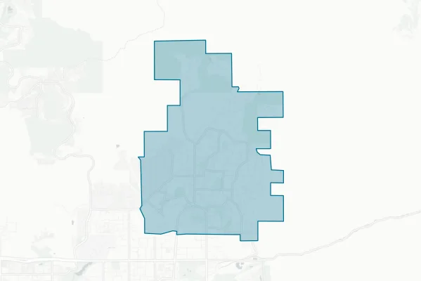 Alpine City — detail map