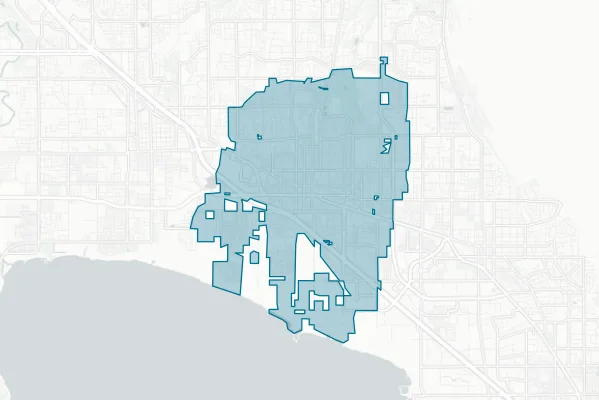 American Fork City — detail map
