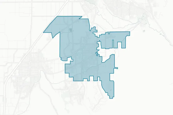 Salem City — detail map