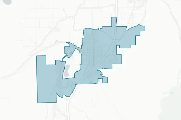 Santaquin City — detail map