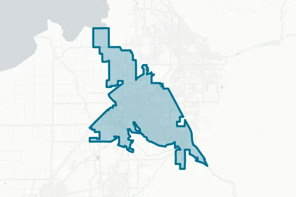 Spanish Fork City — detail map