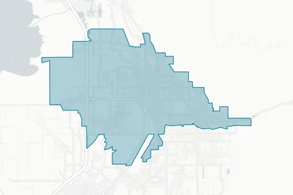 Springville City Corporation — detail map