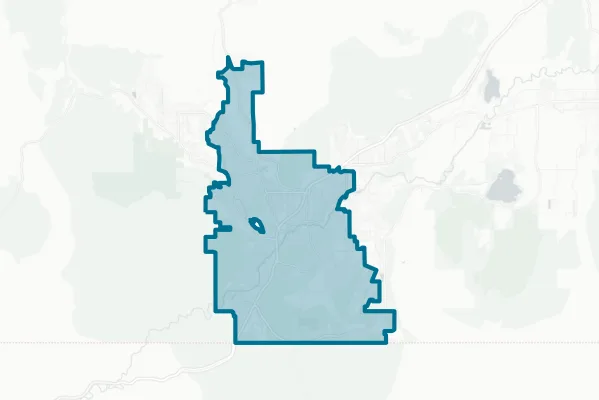 City of St. George — detail map