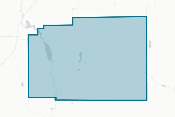 South Sanpete School District — detail map