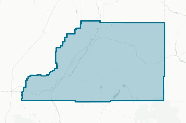 Sevier County — detail map