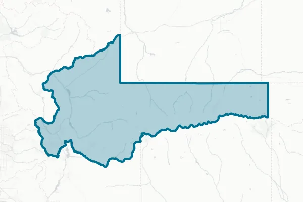 North Summit School District — detail map