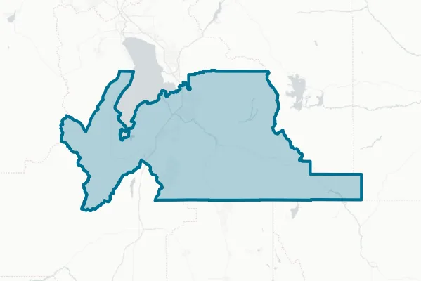 Nebo School District — detail map
