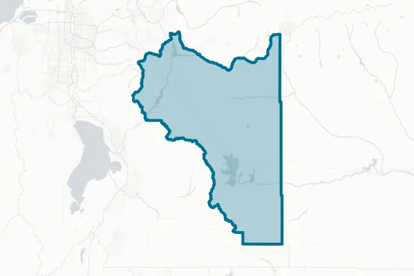 Wasatch County — detail map