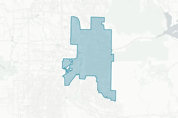 Ogden City School District — detail map