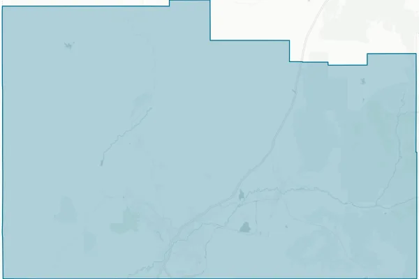 Five County Association of Governments — detail map