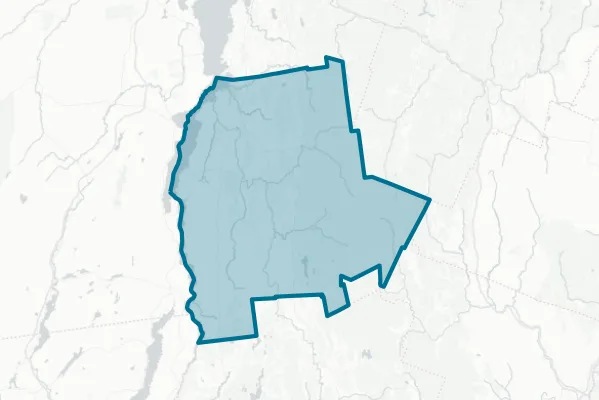 Addison Central School District — detail map