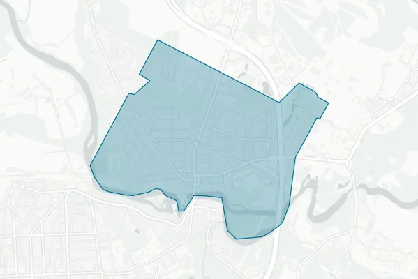 City of Winooski — detail map