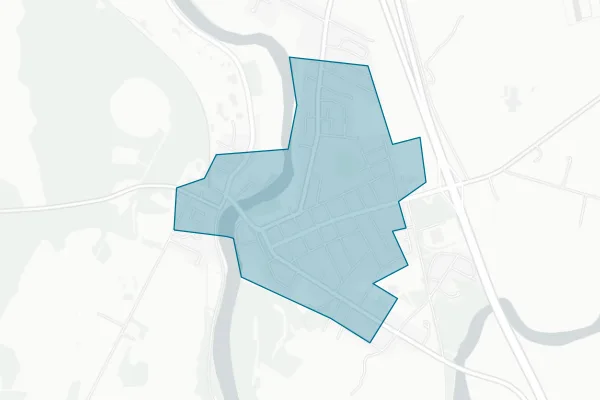 Village of Swanton — detail map