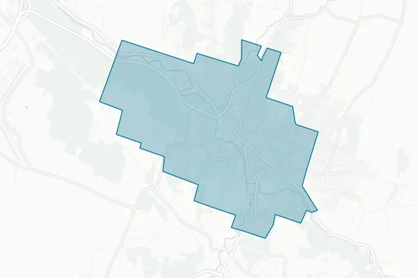 City of Barre — detail map