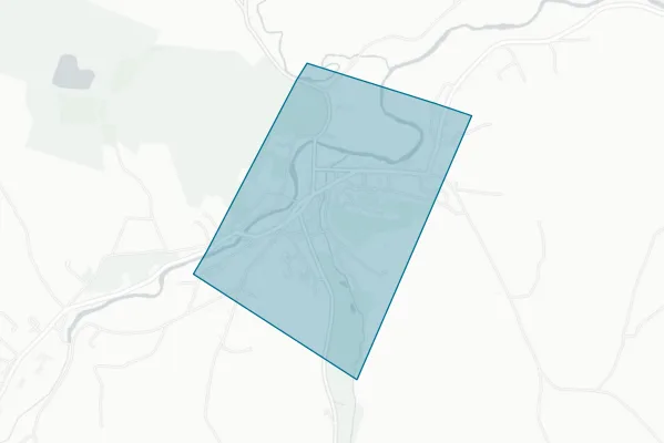 Town of Woodstock — detail map