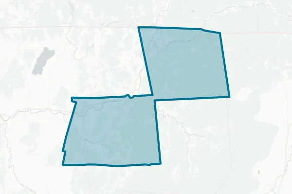 Enosburgh-richford Unified Union School District — detail map
