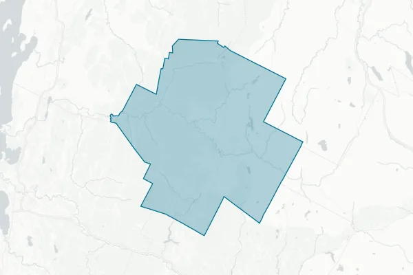 Lamoille South Supervisory Union — detail map