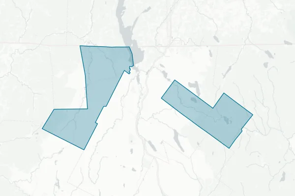 North Country Supervisory Union — detail map