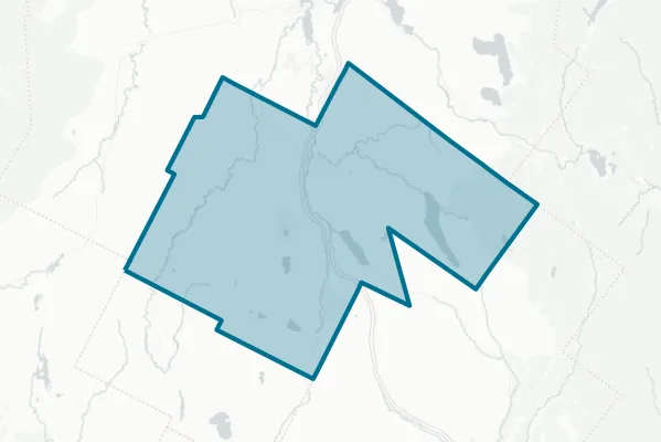 Lake Region Elementary Middle School District — detail map