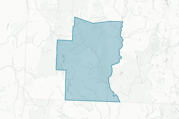 Windham Northeast Supervisory Union — detail map