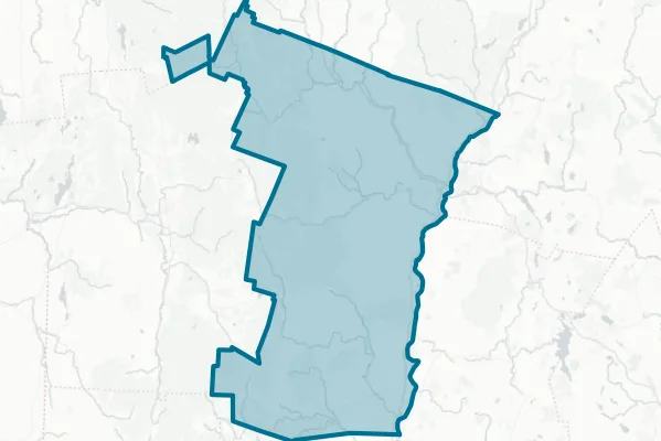 Southern Windsor County Regional Planning Commission — detail map